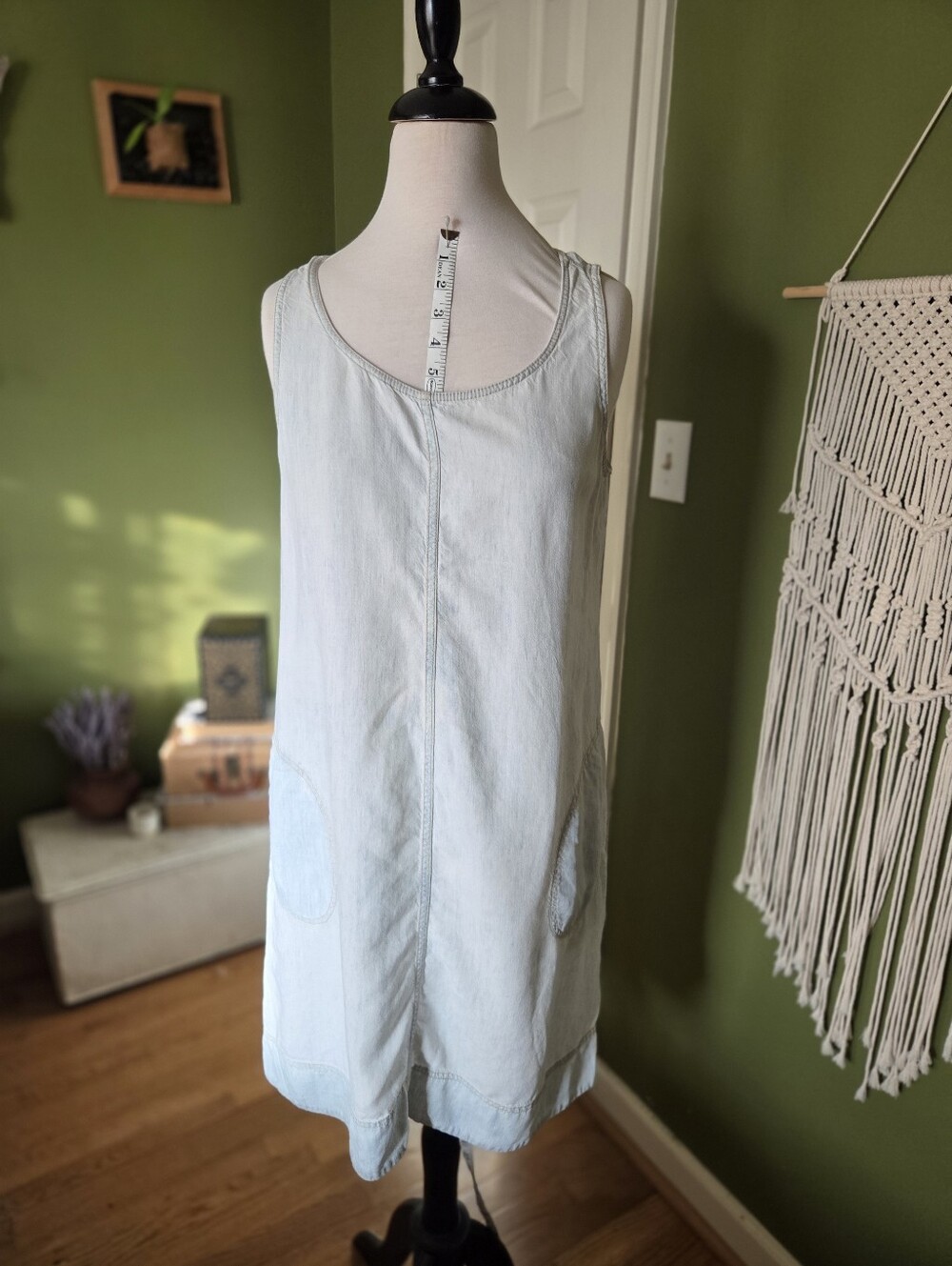 J. Jill Boho Denim Dress Size S